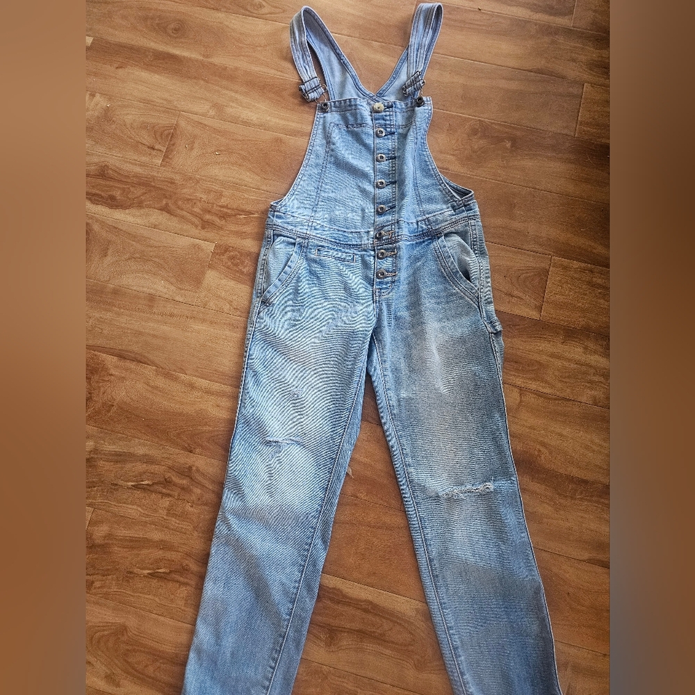 Great Used Condition Free People Overalls